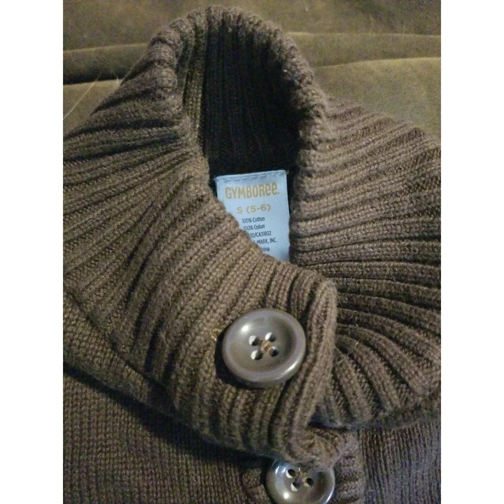 Gymboree woodland friends poncho 5 6 S‎
